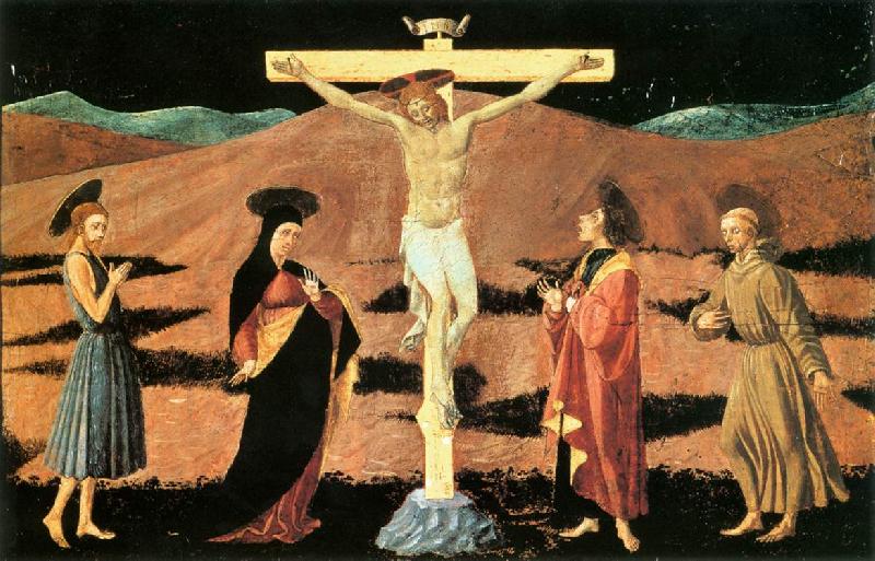 UCCELLO, Paolo Crucifixion wt oil painting image